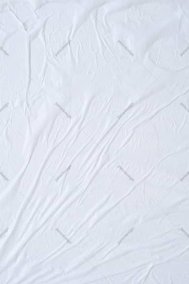 Surface de Tissu Blanc Froissé Texture Fond