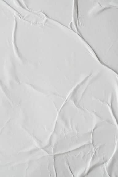 Minimal White Fabric Crease Background