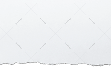 White Narrow Torn Paper Strip Ragged Material Border PNG Transparent