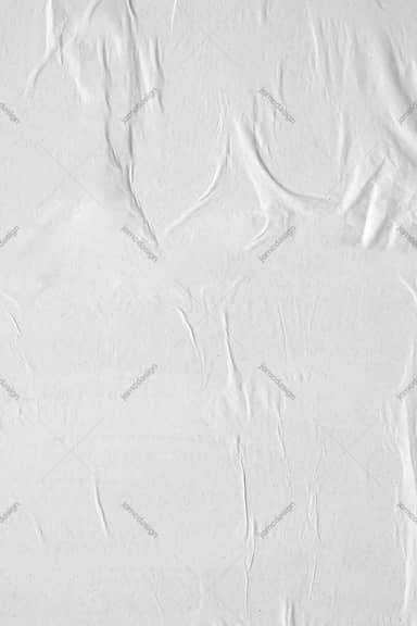 Fundo de Textura de Papel Branco Rugoso Enrugado