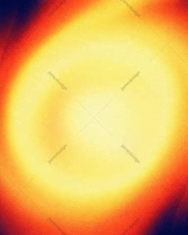 Warm Orange Radial Gradient Texture Background