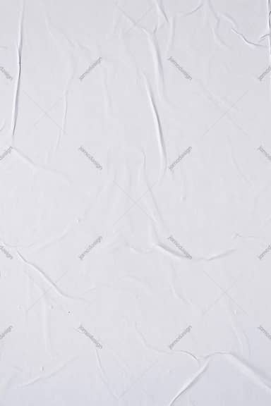 Texture de Fond Papier Froissé Blanc Craquelé