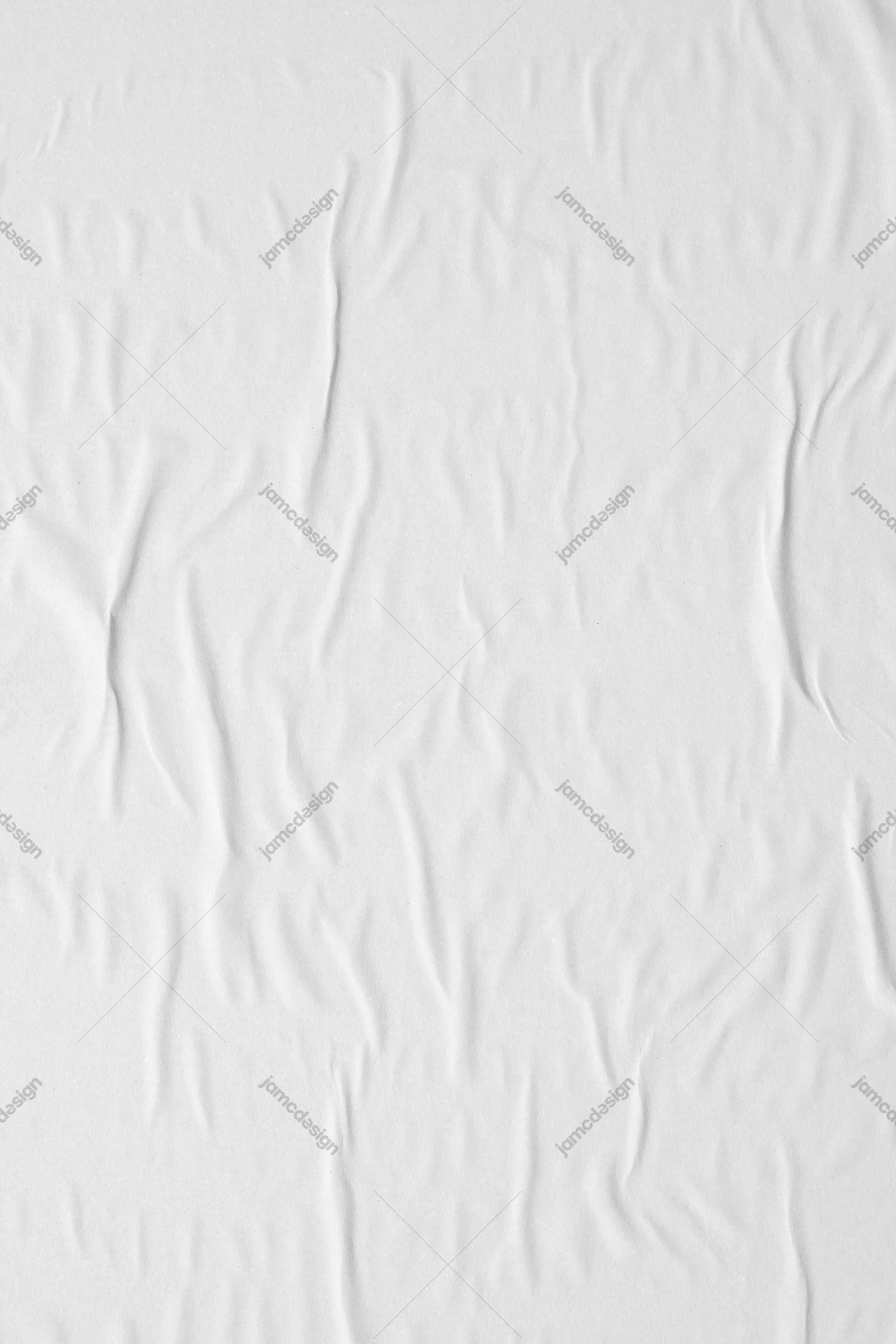 Minimal White Wrinkle Texture Background