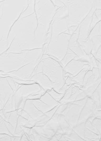 White Crumpled Paper Texture Background