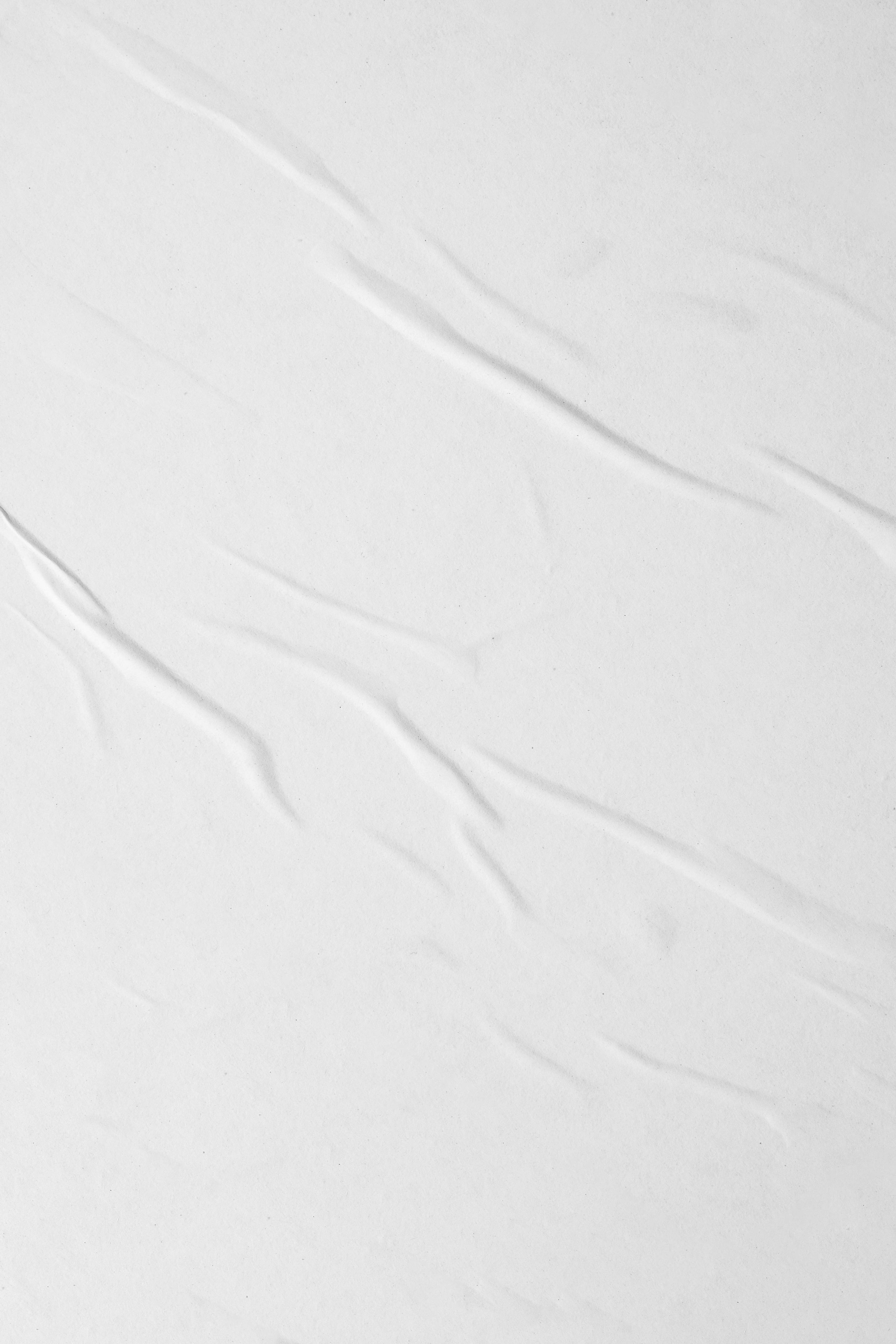 White Fabric Wrinkle Texture Background