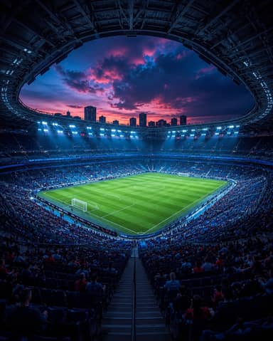 Epic World Cup 2026 Stadium Background