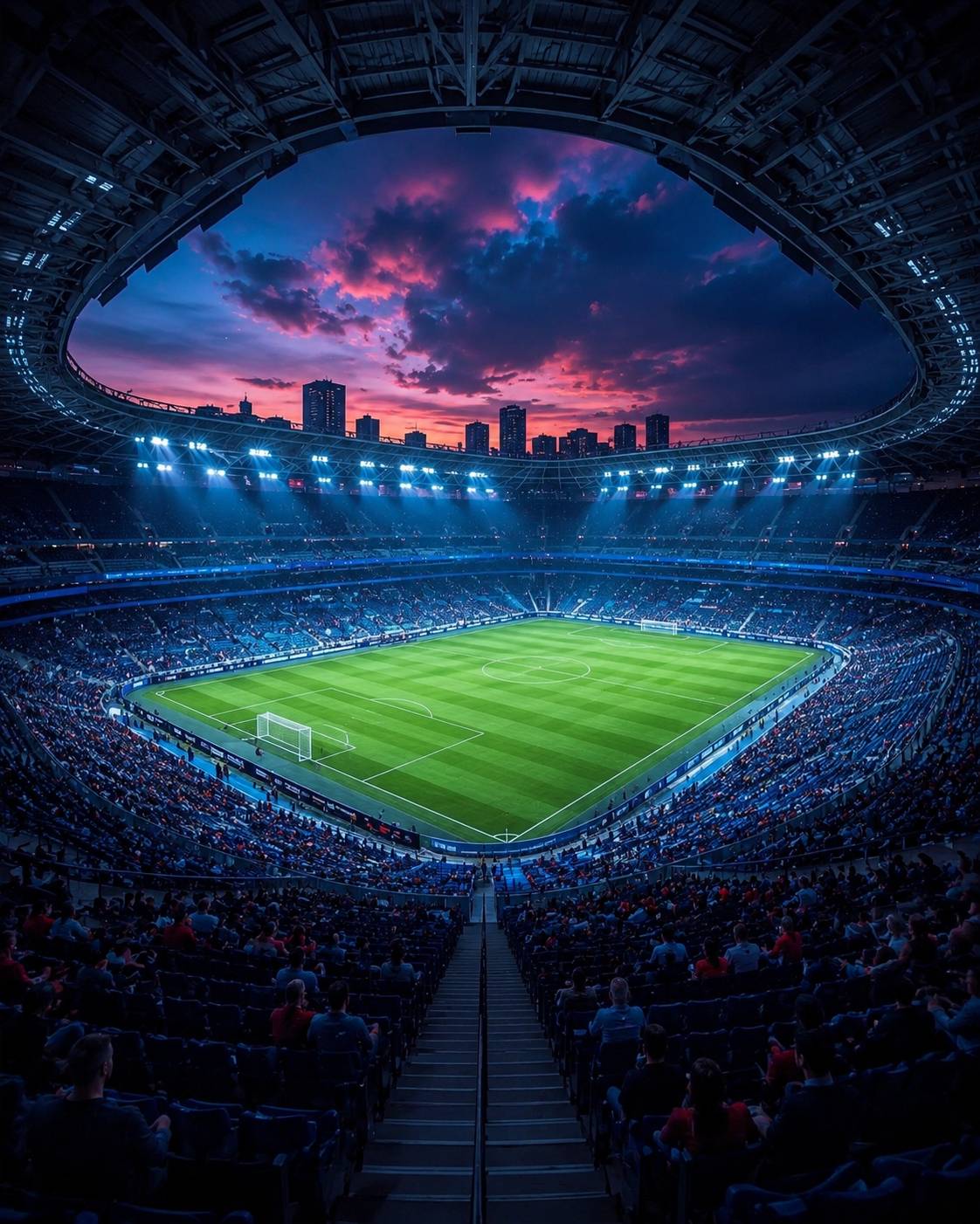 Epic World Cup 2026 Stadium Background