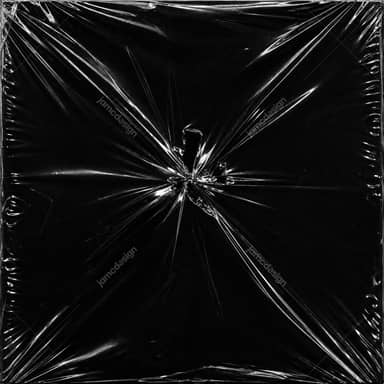 Distressed Plastic Overlay On Dark Background