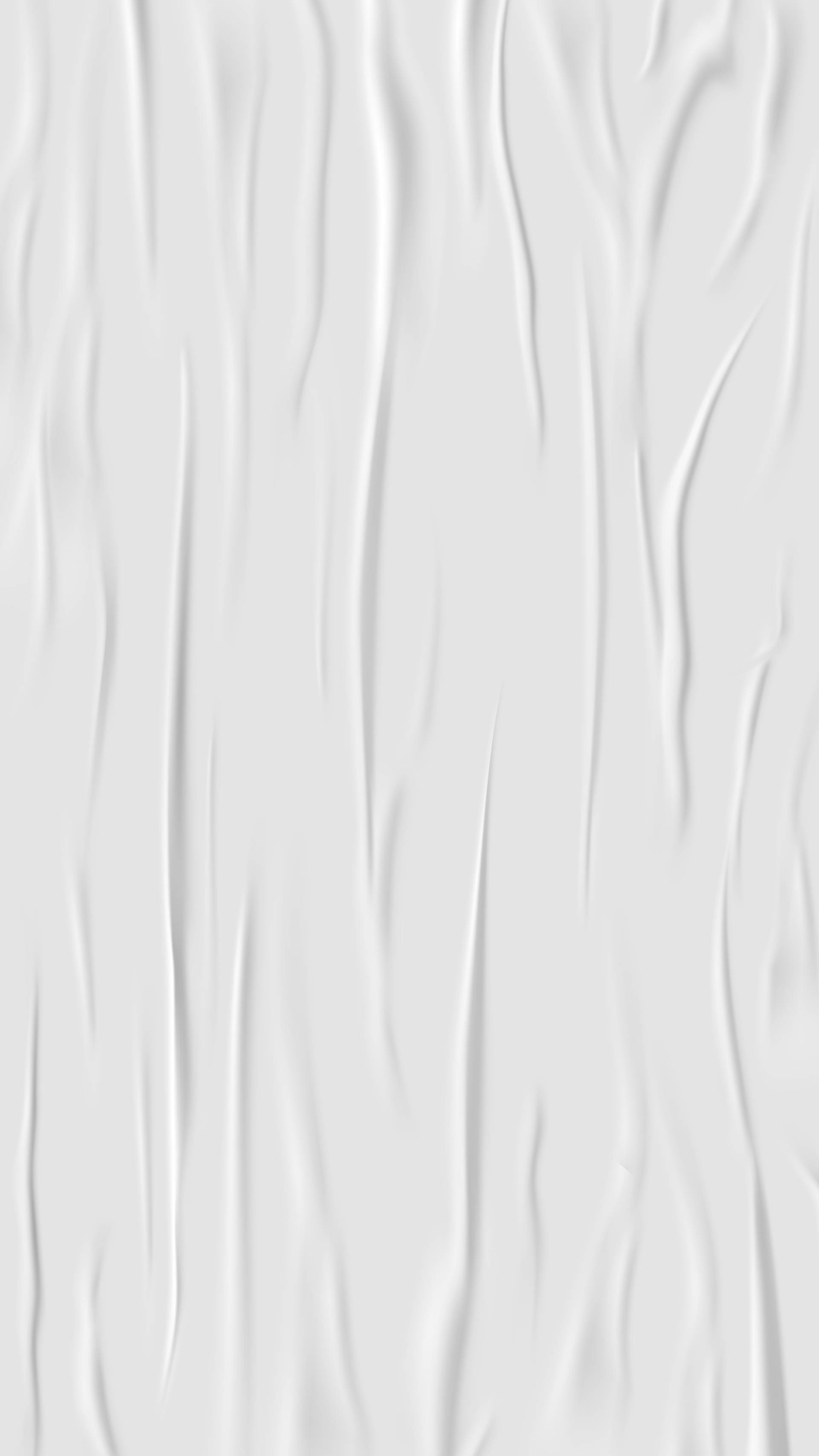 Soft White Wrinkled Paper Texture Background