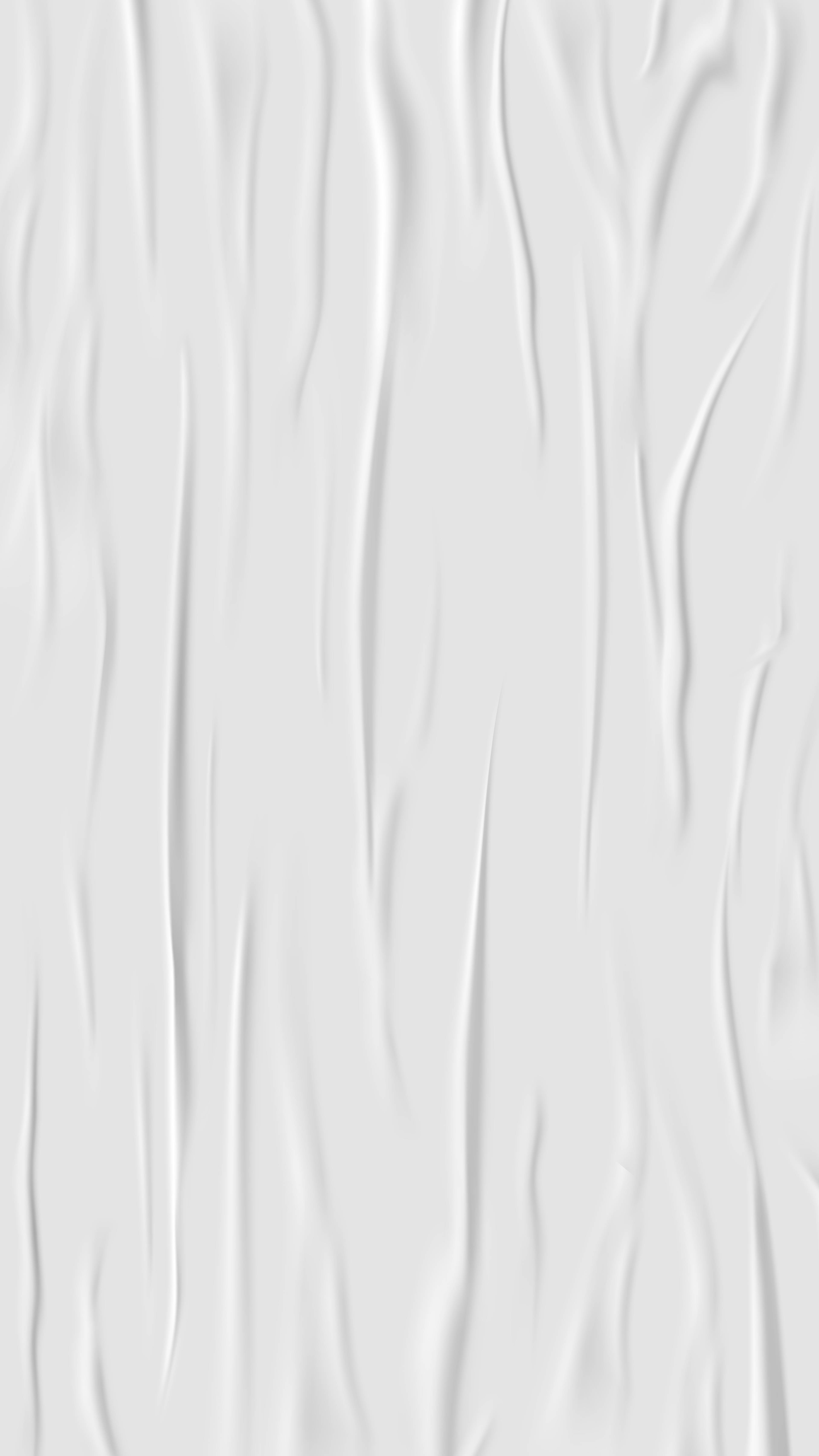 Soft White Wrinkled Paper Texture Background