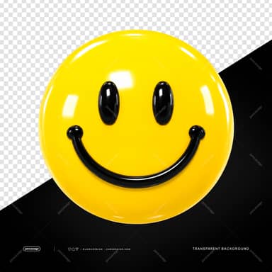 Pink Smiley Star Balloon Isolated