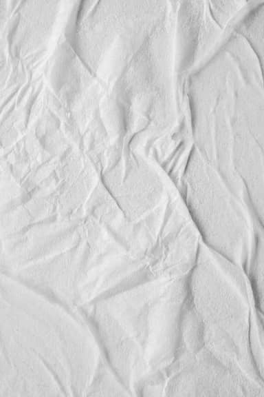 White Layered Crumpled Paper Texture Background