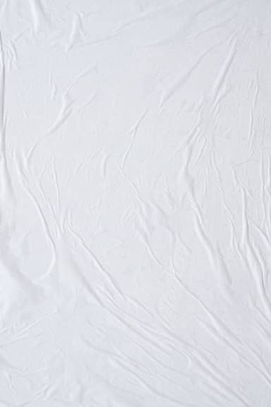 White Linen Wrinkle Texture Background