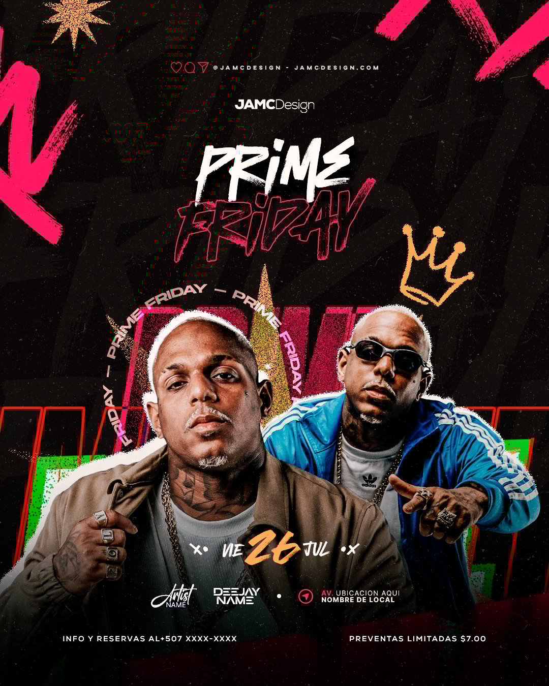 Prime Friday Flyer Template PSD