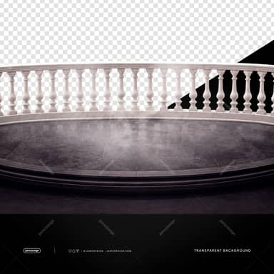 Balcon Terrasse Romain Classique PNG Fond Transparent