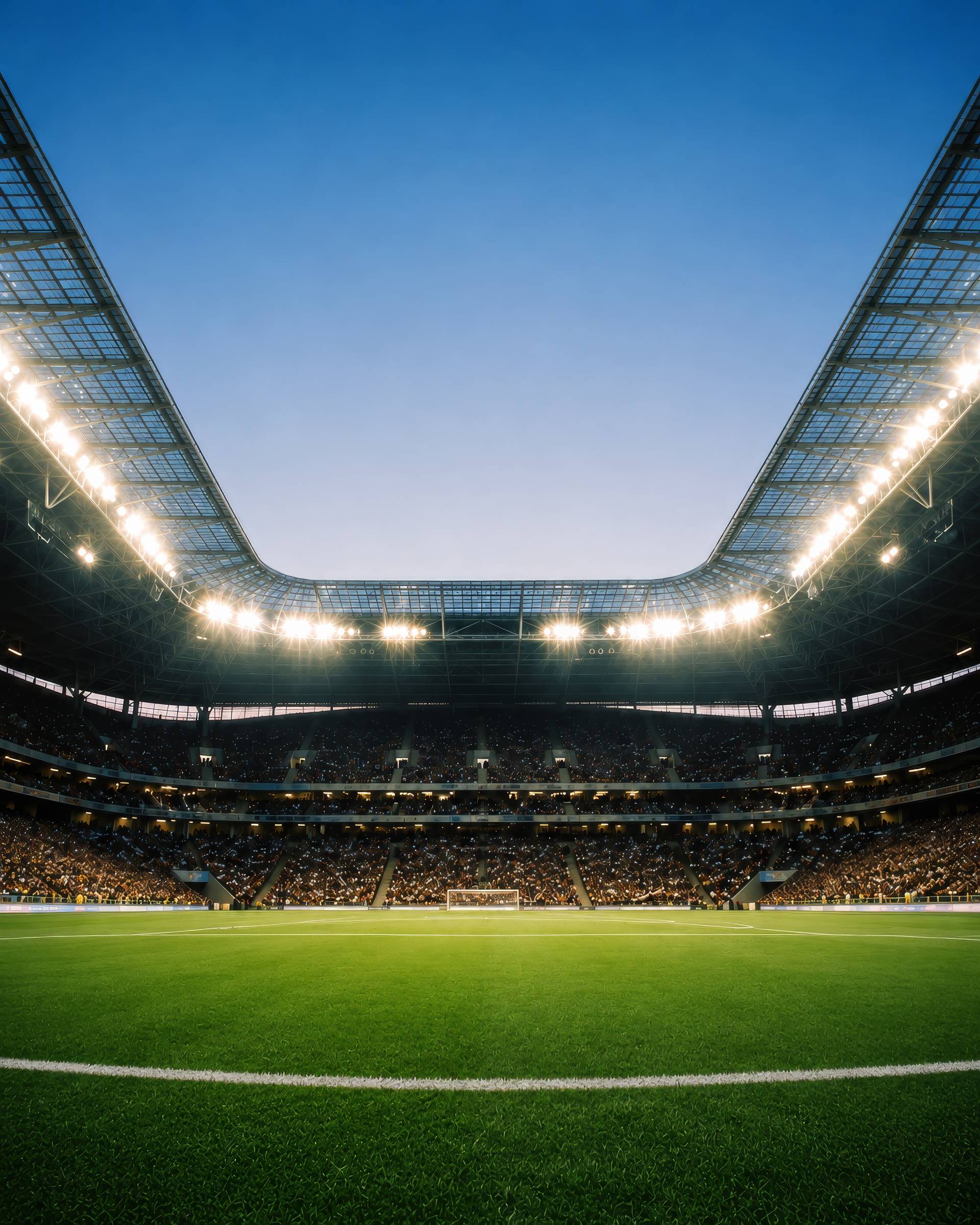Football Soccer Stadium Field Pitch Background