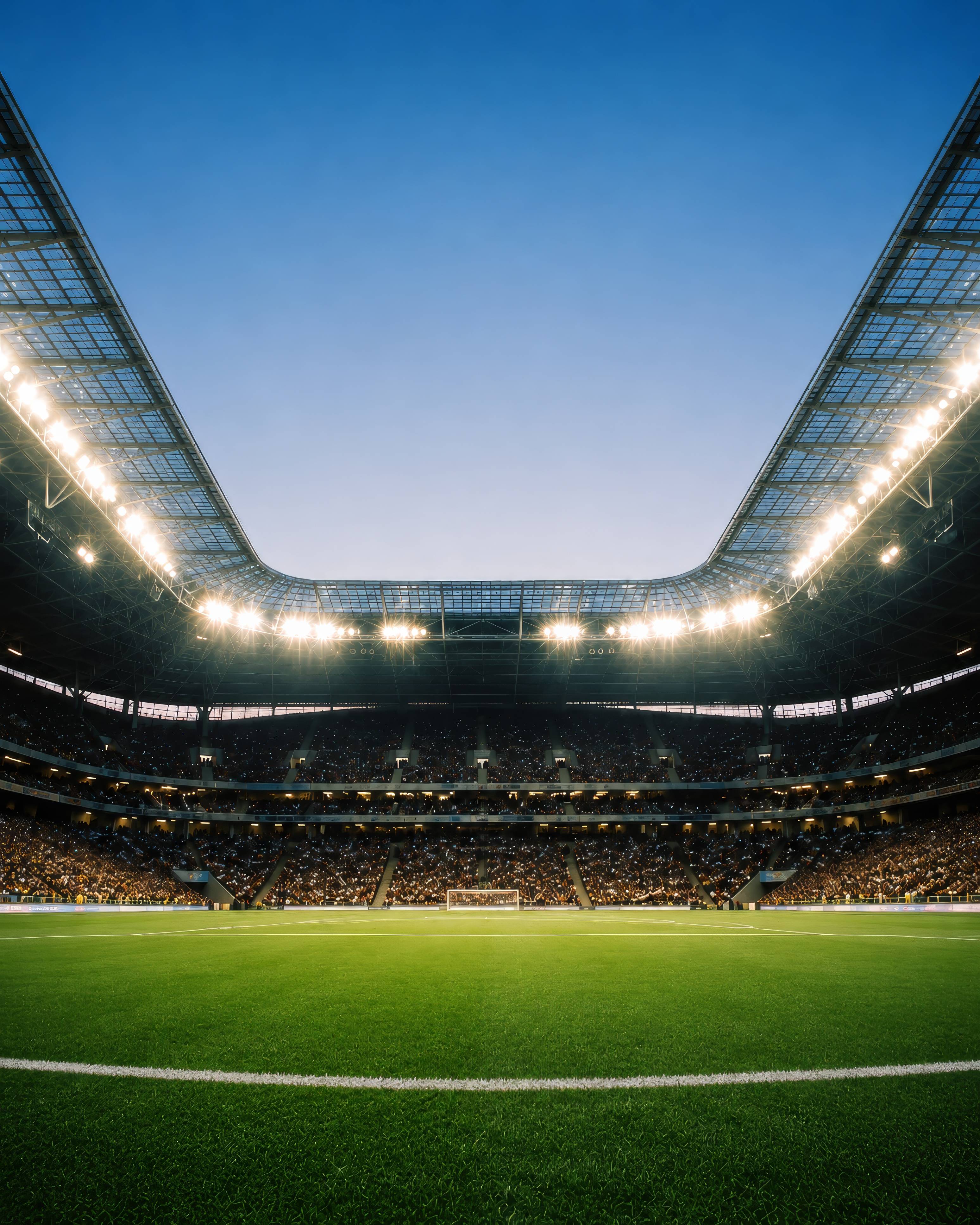 Football Soccer Stadium Field Pitch Background