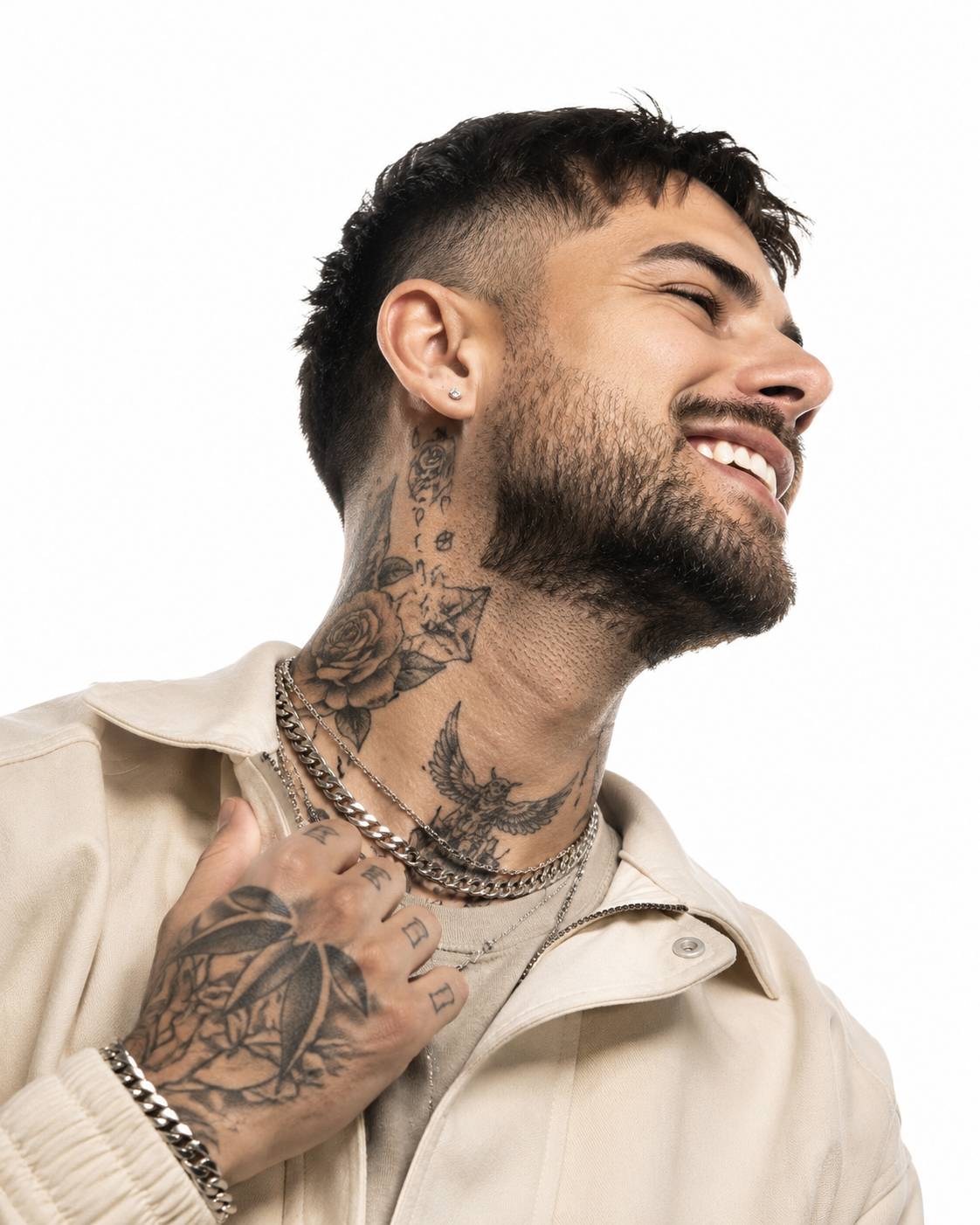 Tattooed Urban Male Artist Portrait