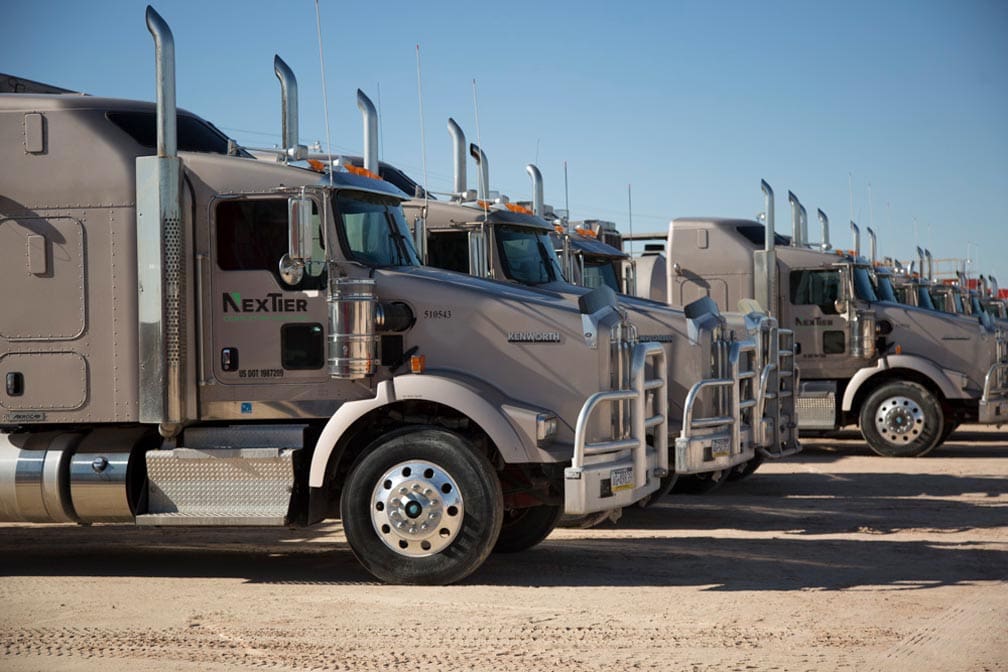 NexTier frac trucks Yard20161114 169