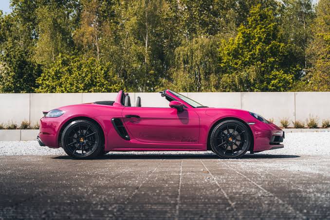 Rent Porsche 718 Boxster Convertible 2024 in Dubai