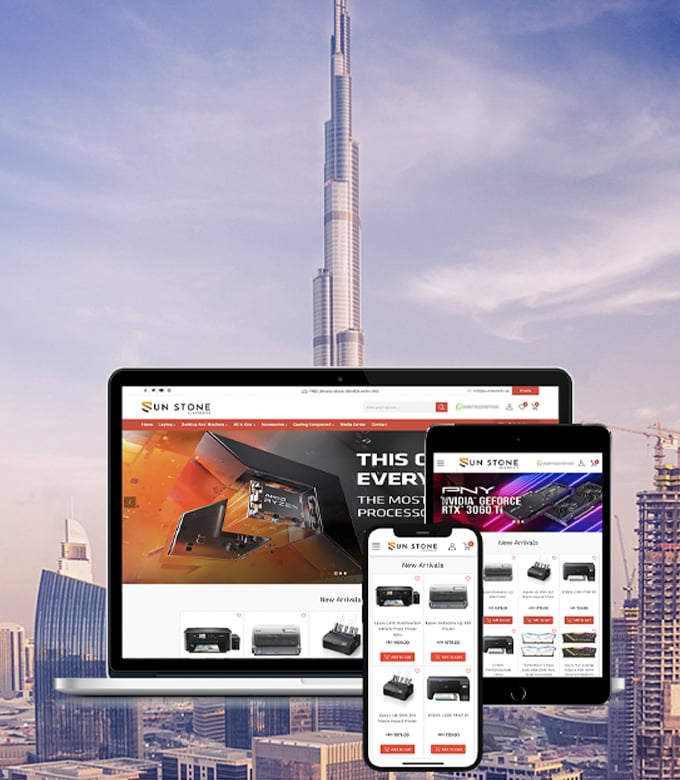 eCommerce Website Development Dubai, UAE