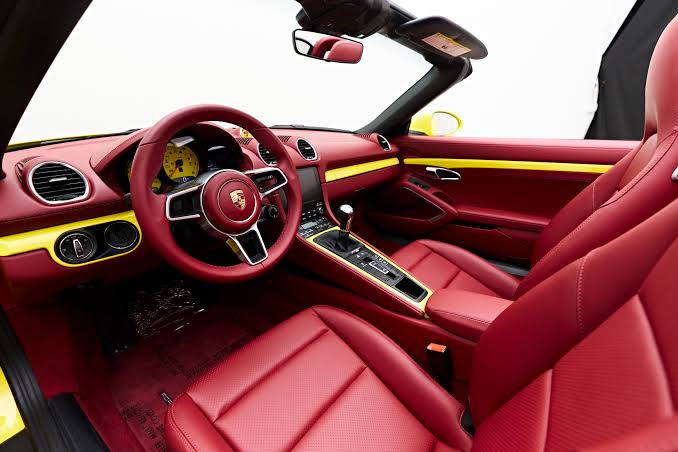 Rent Porsche 718 Boxster Convertible 2024 in Dubai