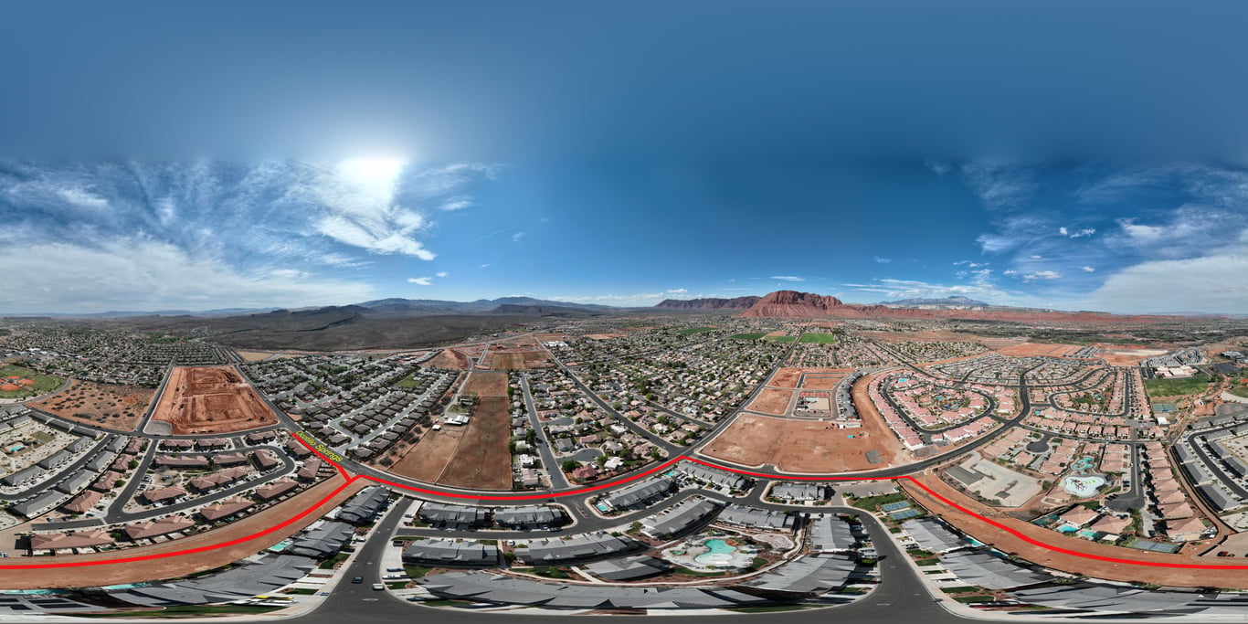 Ocotillo Springs Aerial