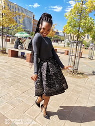 promotional model: Yvonne Ntombizodwa F