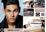promotional model: Keelan B