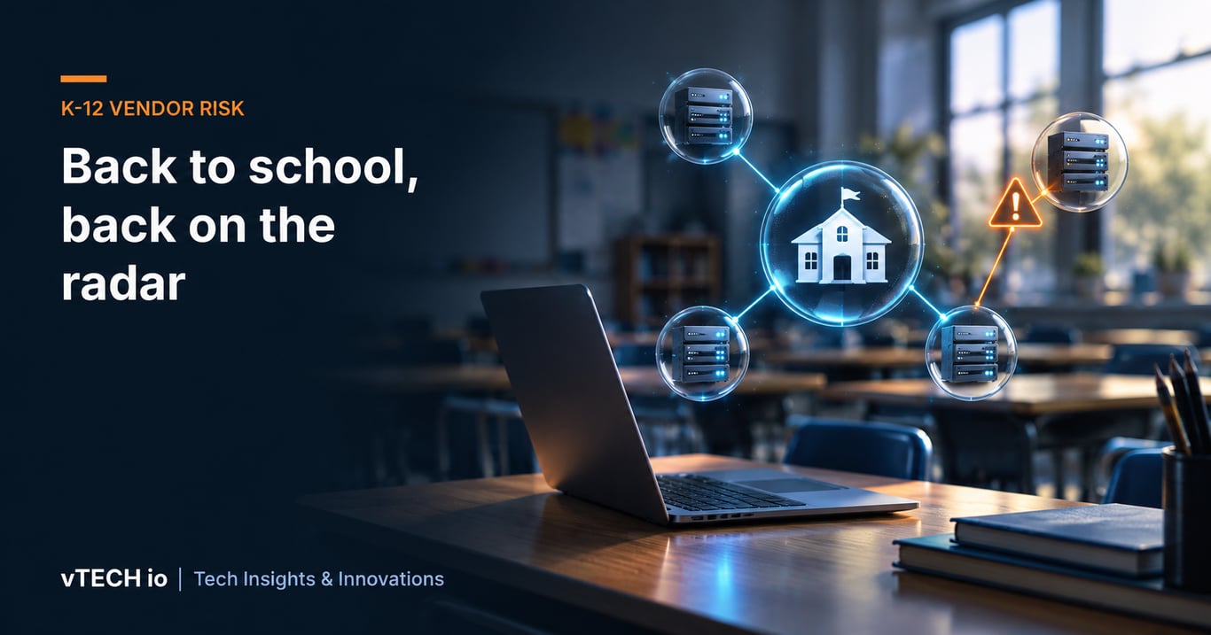 Back to School, Back on the Radar: What the Canvas Breach Taught K-12 About Vendor Risk