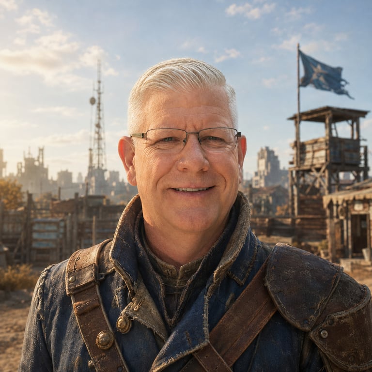 Ron Mattice — wasteland portrait