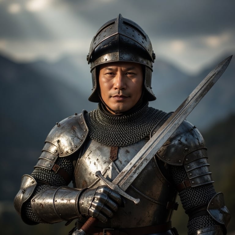 Som Teav — medieval portrait