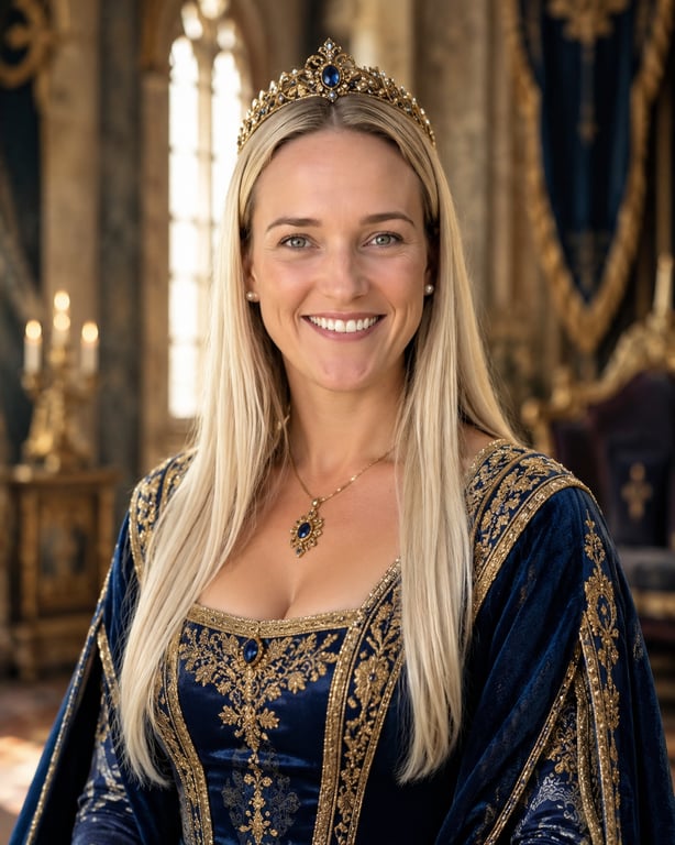 Caitlin Wojciki Awad — medieval portrait