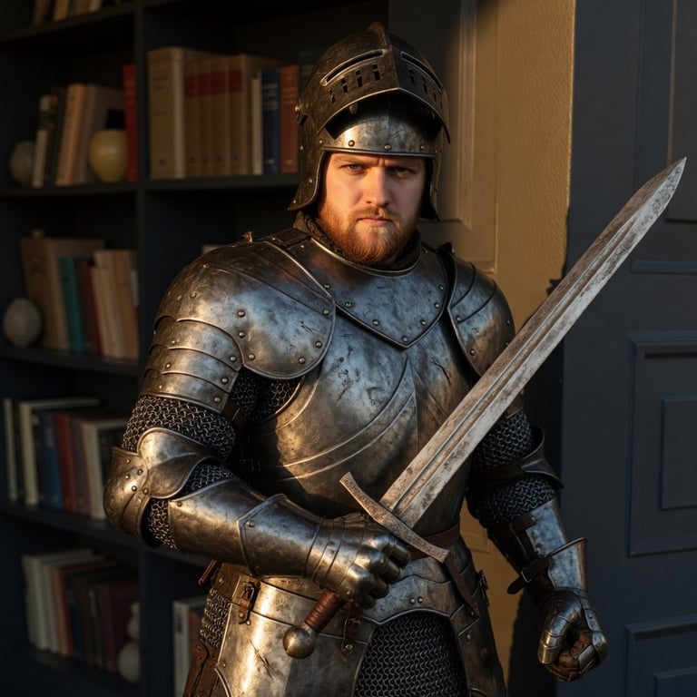 Justin Fosgate — medieval portrait