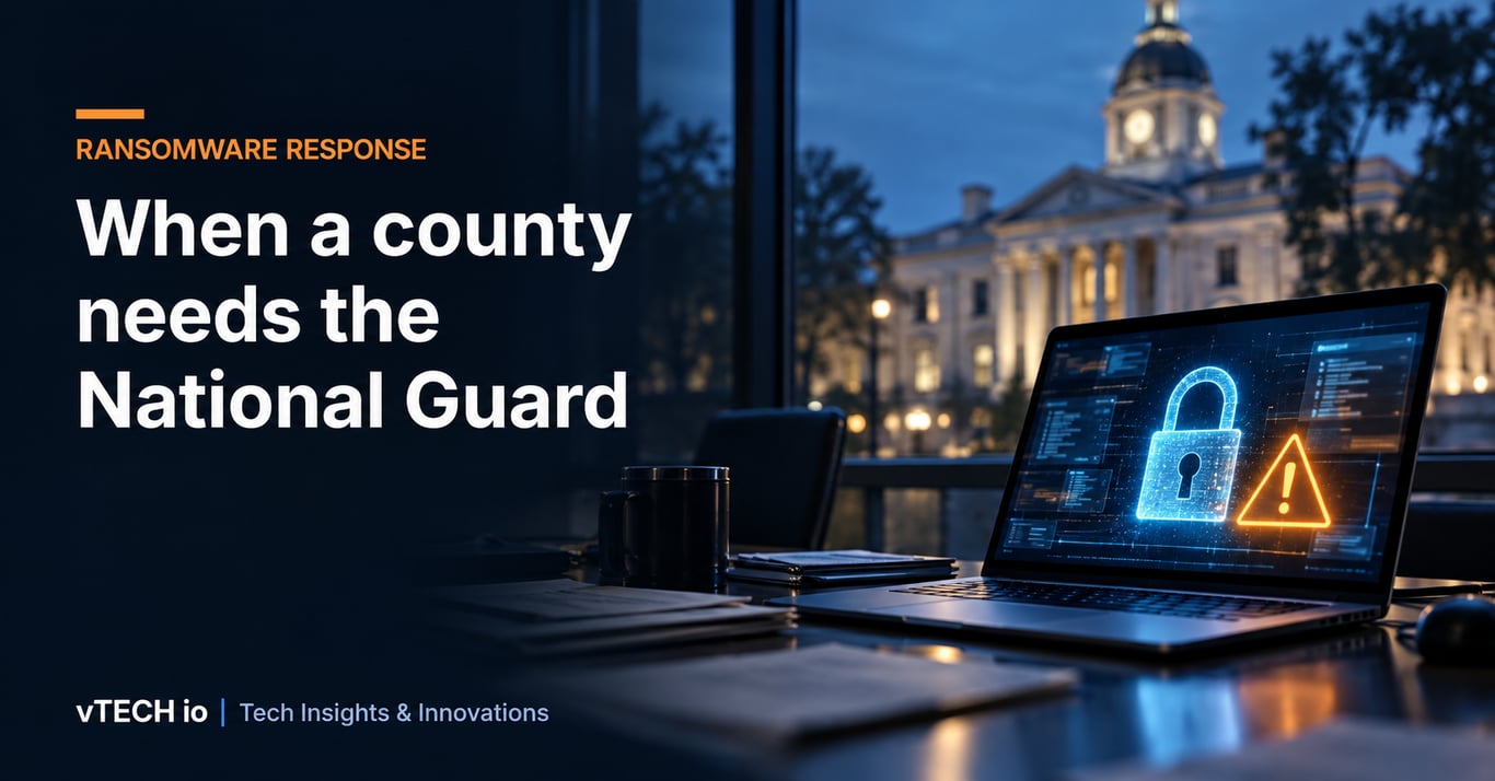 When a County Needs the National Guard to Recover From a Cyberattack, Every County Should Pay Attention