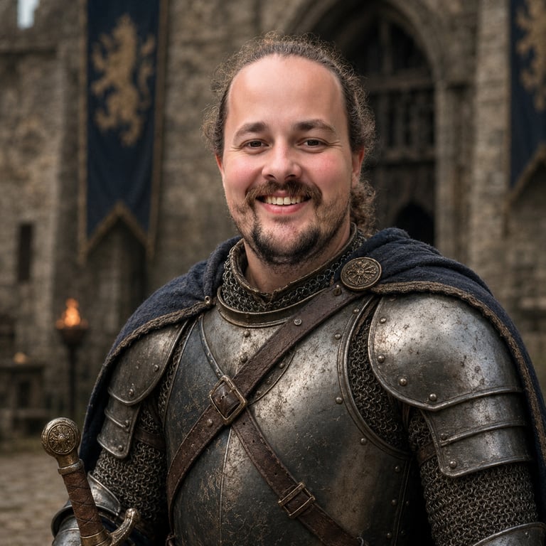 Joshua Peterson — medieval portrait