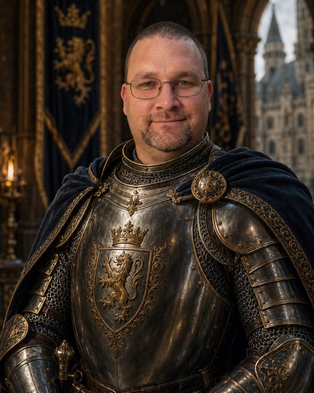 Shawn Ruhl — medieval portrait