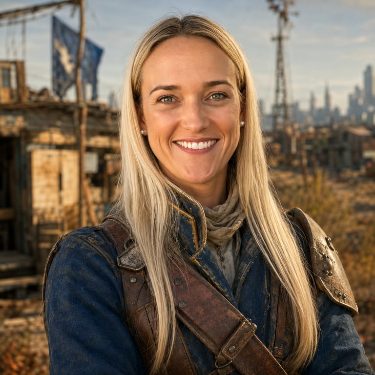 Caitlin Wojciki Awad — wasteland portrait