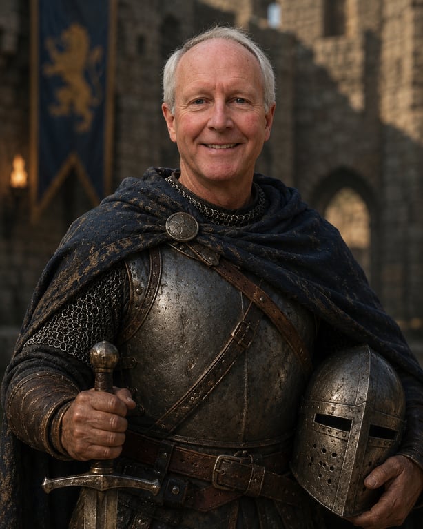 Jon Vandertill — medieval portrait