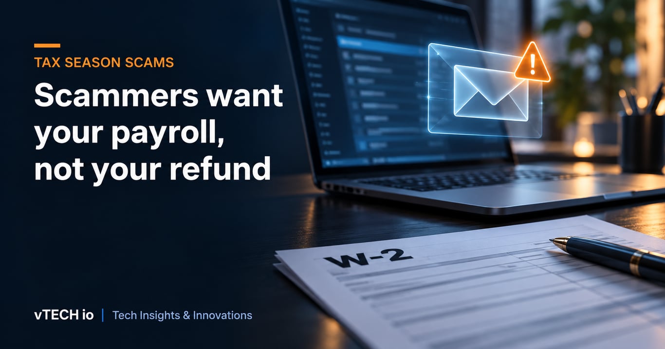 Tax Season Scammers Want Your Payroll, Not Your Refund