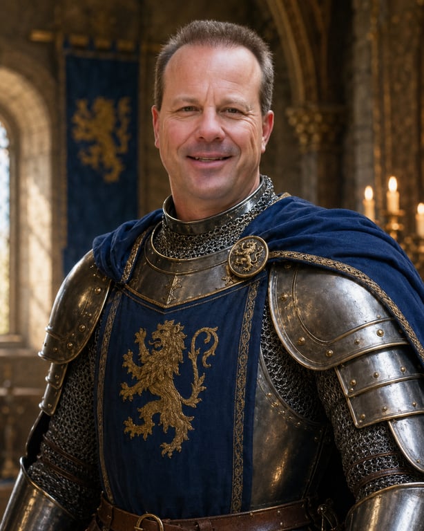 Chris McDaniel — medieval portrait