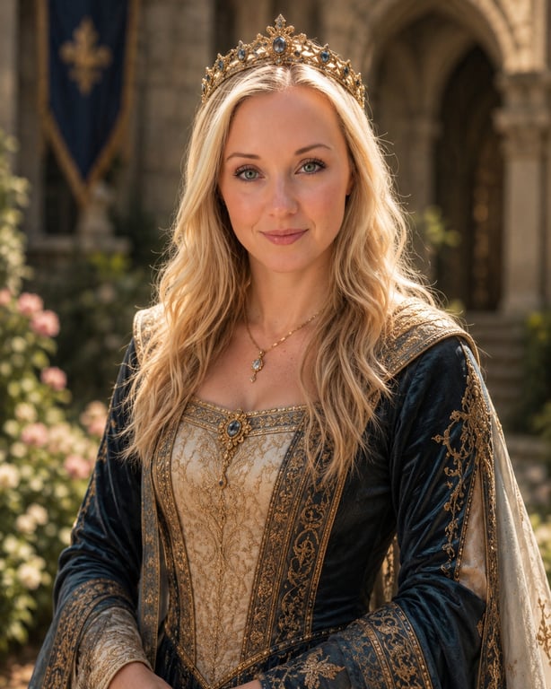 Megan Hicks — medieval portrait