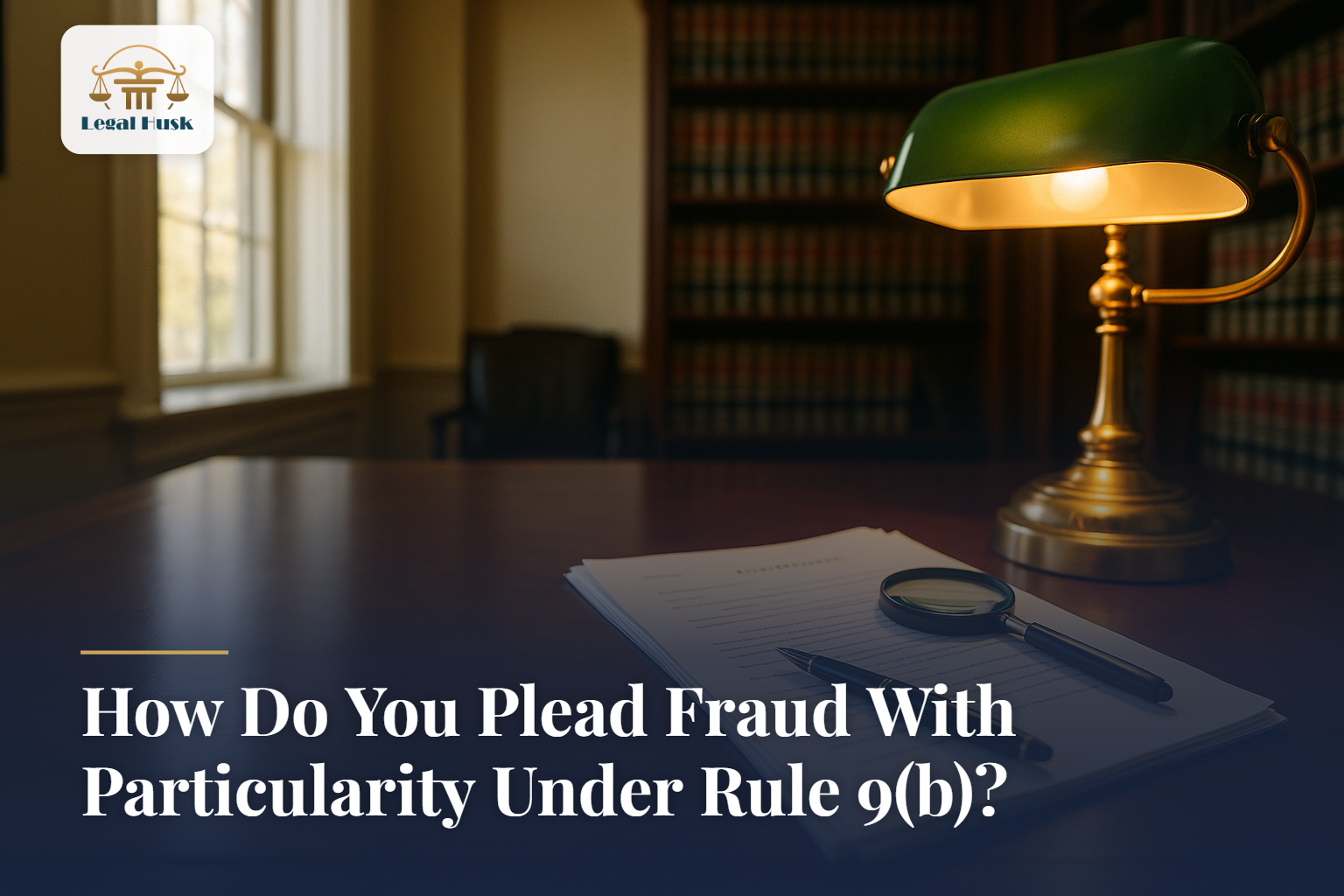 How Do You Plead Fraud With Particularity Under Rule 9(b)?
