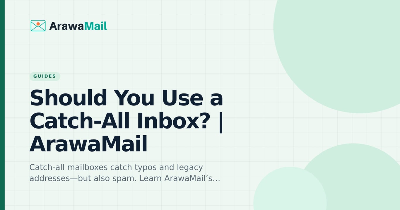 Should You Use a Catch-All Inbox? | ArawaMail
