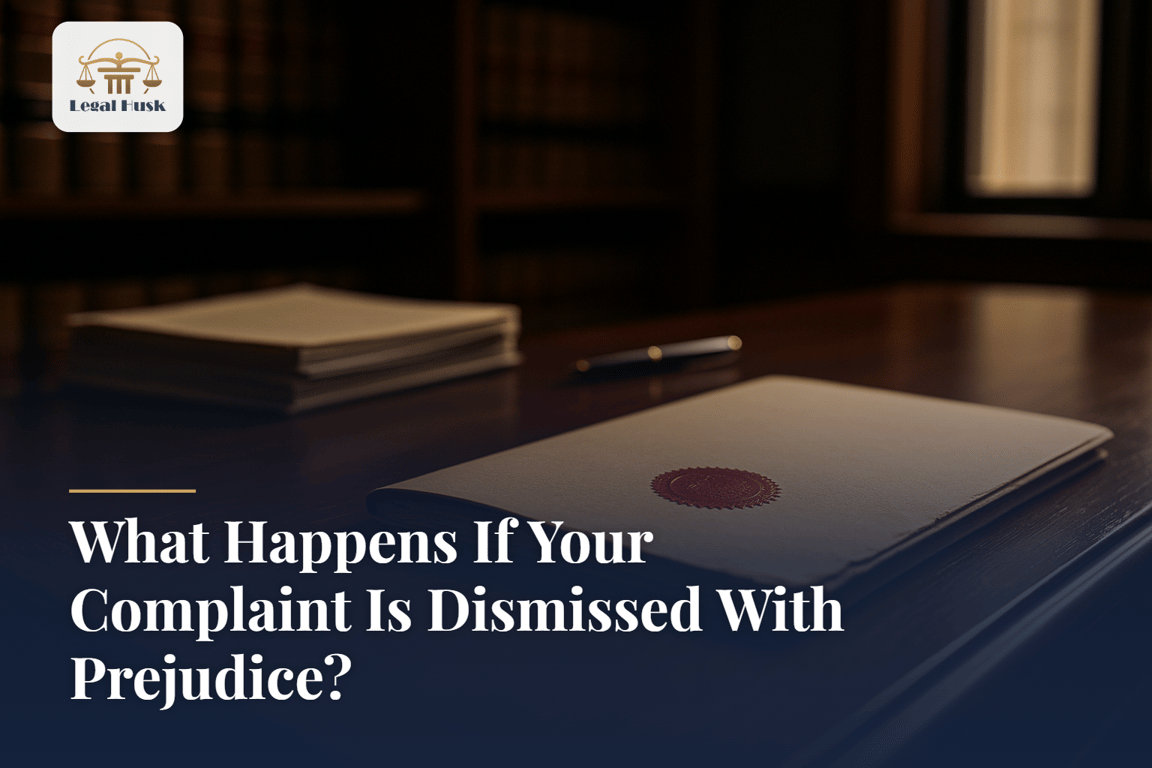 What Happens If Your Complaint Is Dismissed With Prejudice?