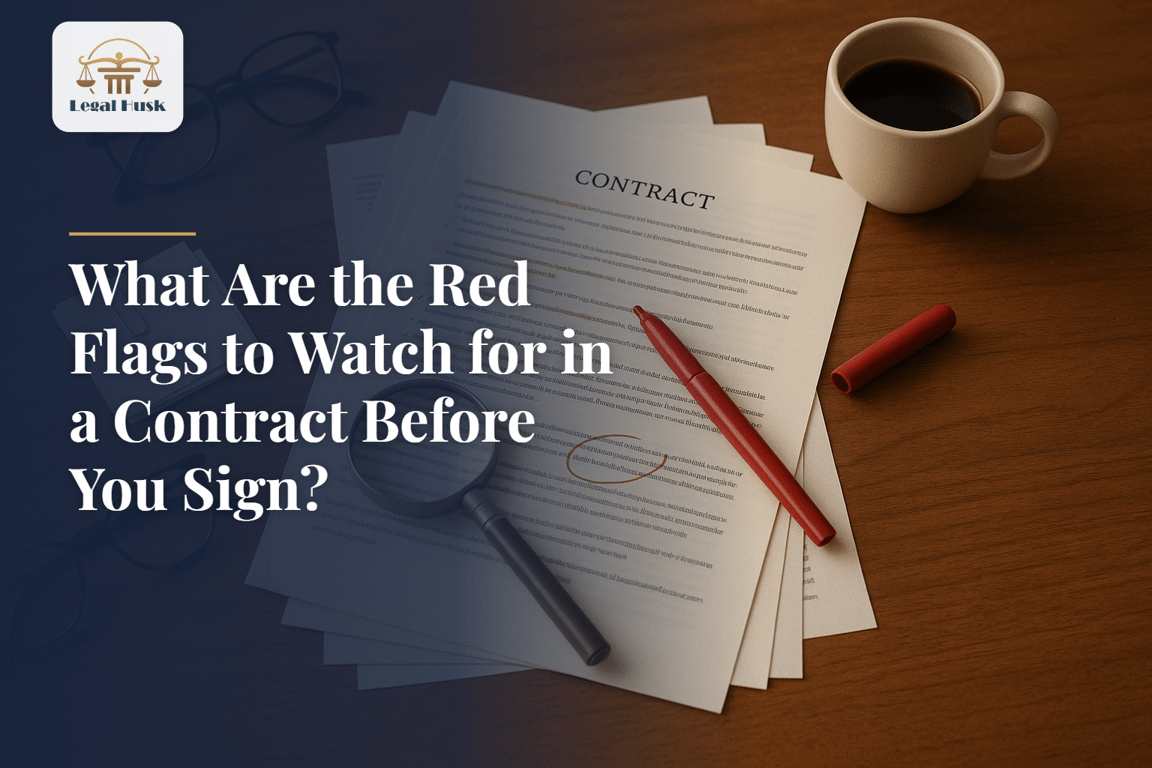 What Are the Red Flags to Watch for in a Contract Before You Sign?