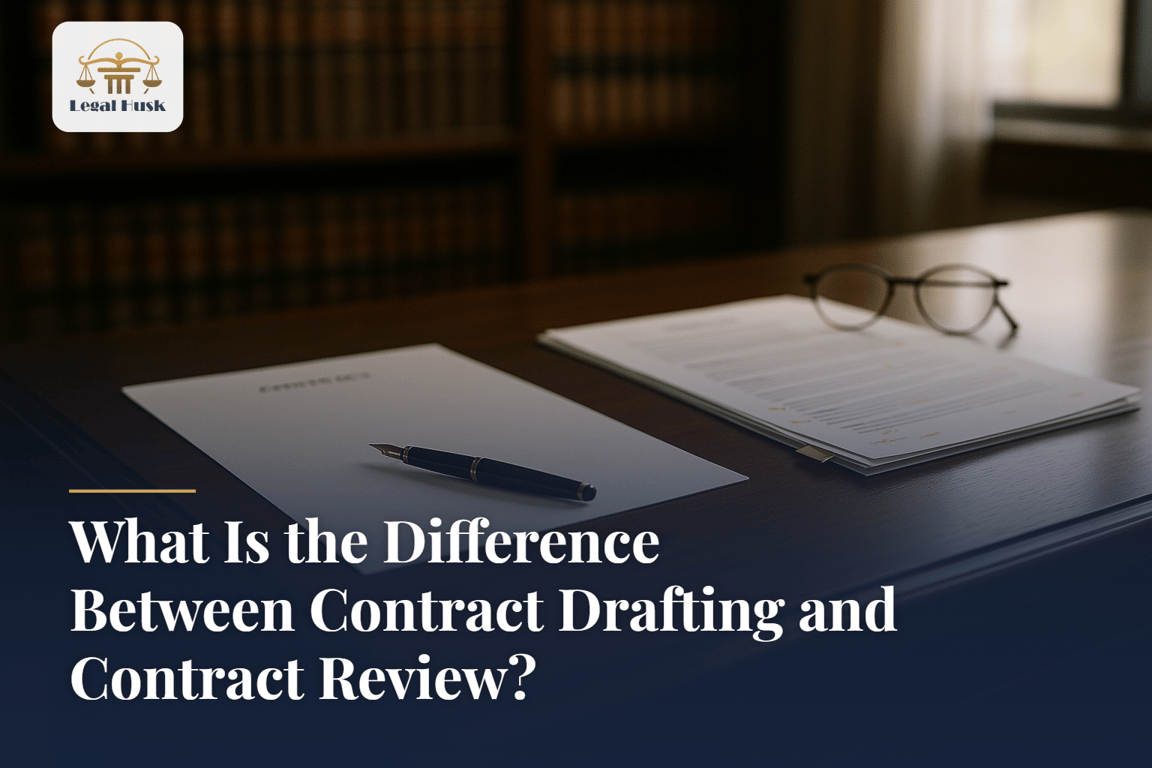 What Is the Difference Between Contract Drafting and Contract Review?