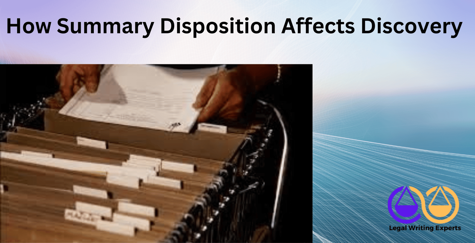 How Summary Disposition Affects Discover