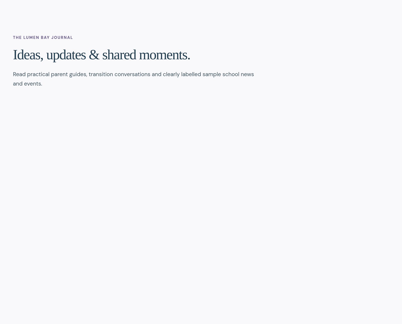 Runtime News Events and Guides component
