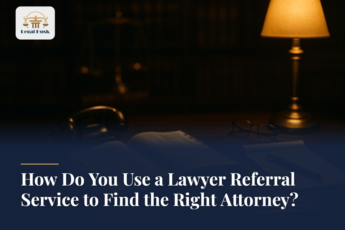 How Do You Use a Lawyer Referral Service to Find the Right Attorney?